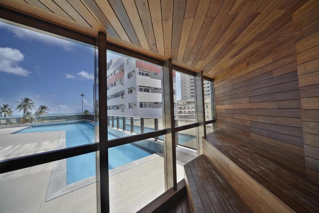דירות רסיפה Apartamento Na Avenida Boa Viagem Flat Beach Class International מראה חיצוני תמונה